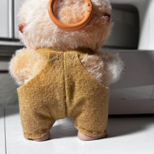 Custom Labubu Felt Overalls - Etsy