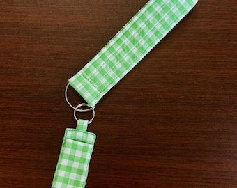 keychain wristlet for keys. lanyard, wrist loop, key braclet