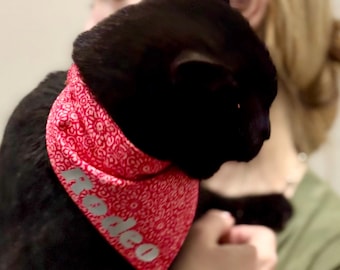 Custom Pet Bandana: Cat / Small Dog