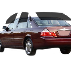 PreCut Window Film Toyota Avalon 2000-2004 UV-IR Blocking Two Ply Car Window Film Tint Enhances Privacy & Comfort