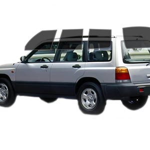 PreCut Window Film Subaru Forester 1998-2002 UV-IR Blocking Two Ply Car Window Film Tint Enhances Privacy & Comfort,Easy Installation