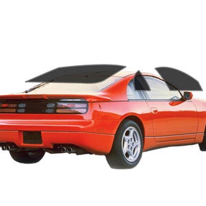 PreCut Window Film Nissan 300ZX Coupe 1990-1996 UV-IR Blocking Two Ply Car Window Film Tint Enhances Privacy & Comfort,Easy Installation