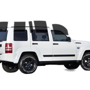 PreCut Window Film Jeep Liberty 2008-2013 UV-IR Blocking Two Ply Car Window Film Tint Enhances Privacy & Comfort，Easy Installation