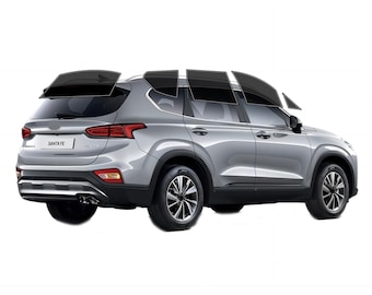 PreCut Window Film Hyundai Santa Fe 2019-2023 UV-IR Blocking Two Ply Car Window Film Tint Enhances Privacy & Comfort