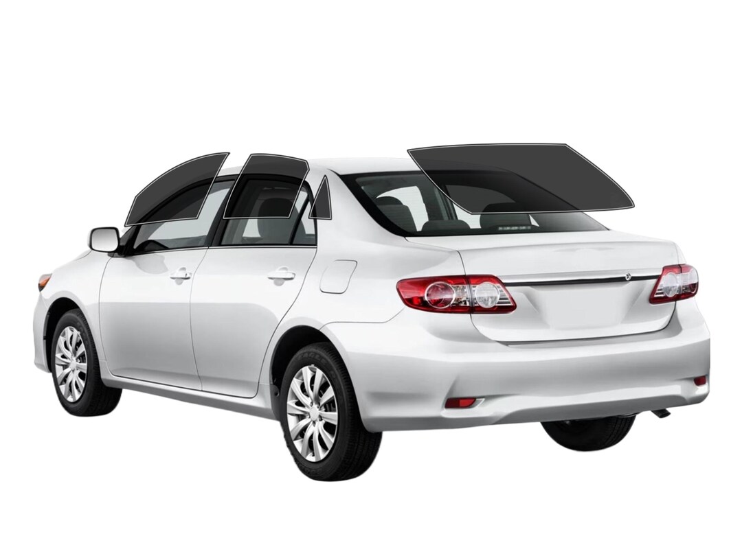 PreCut Window Film for Toyota Corolla 4DR 2009-2013 - Any Tint Shade PreCut Window Film for Toyota Corolla 4DR 2009-2013 - Any Tint Shade