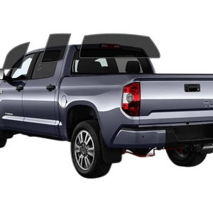PreCut Window Film Toyota Tundra Crew 2014-2021 UV-IR Blocking Two Ply Car Window Film Tint Enhances Privacy & Comfort