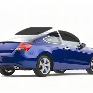 PreCut Window Film For Honda Accord Coupe 2008-2012 UV-IR Blocking Two Ply Car Window Film Tint Enhances Privacy & Comfort