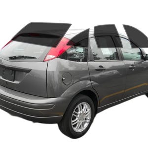 PreCut Window Film Ford Focus ZX5 2000-2007 UV-IR Blocking Two Ply Car Window Film Tint Enhances Privacy & Comfort, Easy Installation
