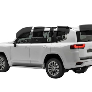 PreCut Window Film Toyota Land Cruiser 2008-2021 UV-IR Blocking Two Ply Car Window Film Tint Enhances Privacy & Comfort