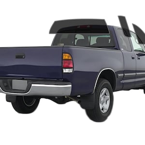 PreCut Window Film Toyota Tundra Double Cab 2000-2006 UV-IR Blocking Two Ply Car Window Film Tint Enhances Privacy & Comfort