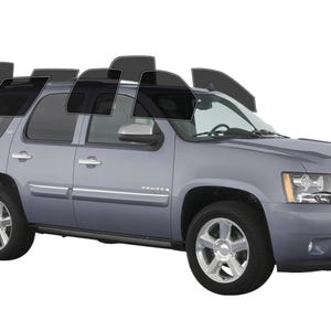 PreCut Window Film Chevy Tahoe 4door 2007-2014 UV-IR Blocking Two Ply Car Window Film Tint Enhances Privacy & Comfort