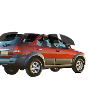 PreCut Window Film For KIA Sorento 2003-2009 UV-IR Blocking Two Ply Car Window Film Tint Enhances Privacy & Comfort
