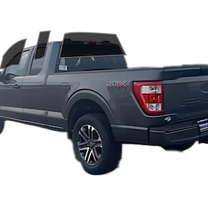 PreCut Window Film For Ford F150 Extended Cab 2021-2025 UV-IR Blocking Two Ply Car Window Film Tint Enhances Privacy & Comfort