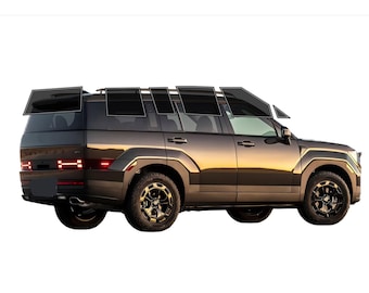 PreCut Window Film Hyundai Santa Fe 2024-2025 UV-IR Blocking Two Ply Car Window Film Tint Enhances Privacy & Comfort