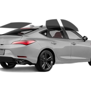 PreCut Window Film For Acura Integra Sedan 2023-2024 UV-IR Blocking Two Ply Car Window Film Tint Enhances Privacy & Comfort,