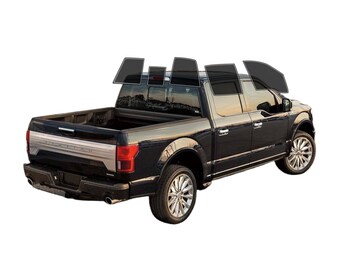 AUTOTEK Pre-Cut Window Tint Film For Ford Ranger Super Cab 2001-2011 – Front Two Door (Choose VLT)
