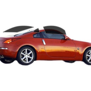 PreCut Window Film Nissan 350Z Coupe 2003-2009 UV-IR Blocking Two Ply Car Window Film Tint Enhances Privacy&Comfort,Easy Installation