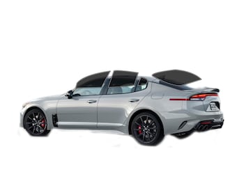Película para ventanas precortada para KIA Stinger 2018-2023. Película de doble capa con bloqueo UV e IR que mejora la privacidad y la comodidad.