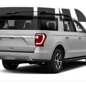 PreCut Window Film For Ford Expedition 2018-2025 UV-IR Blocking Two Ply Car Window Film Tint Enhances Privacy & Comfort, Easy Installation