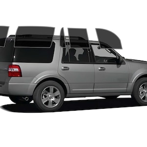 PreCut Window Film For Ford Expedition 2007-2017 Max UV-IR Blocking Two Ply Car Window Film Tint Enhances Privacy & Comfort