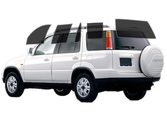 PreCut Window Film Honda CRV 1997-2001 UV-IR Blocking Two Ply Car Window Film Tint Enhances Privacy & Comfort，Easy Installation