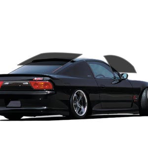 PreCut Window Film Nissan 240SX 1994-2000 UV-IR Blocking Two Ply Car Window Film Tint Enhances Privacy & Comfort,Easy Installation