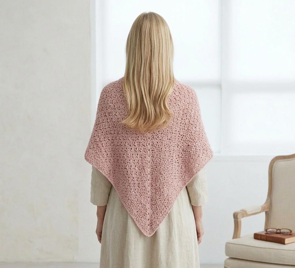 PRAYER SHAWL Crochet Pattern, Easy Crochet Shawl, Healing Shawl Pattern ...