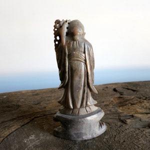Antique Asian Buddha Sculpture image 4