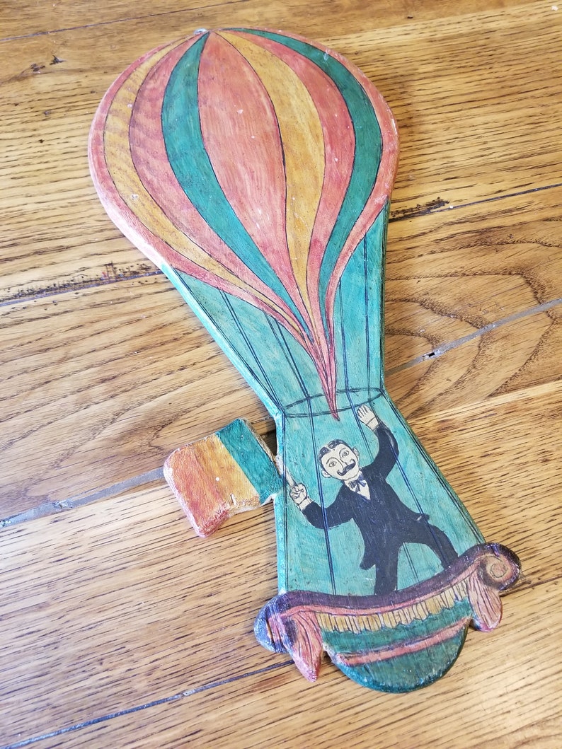 Hot Air Balloon Wall Hanging Etsy