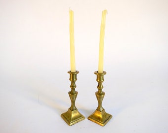 Pair of Brass Candlesticks