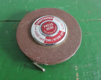 Vintage Craftsman Tape Measure