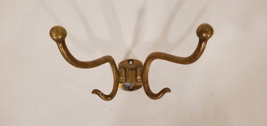 Antique Hall Tree Coat Hooks Etsy