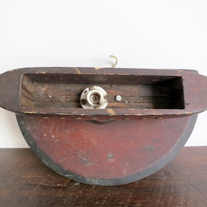 Antique Wooden Boat Light Fixture image 3
