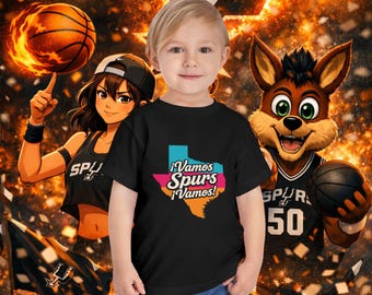 Vamos Spurs Vamos 2026 Toddler Tee | Fan Favorite