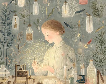 La luce silenziosa dell'inventore: uno studio poetico sulla curiosità e lo splendore
