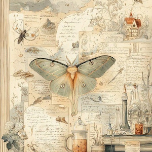 Luna Moth Wall Art – Whispers of Discovery