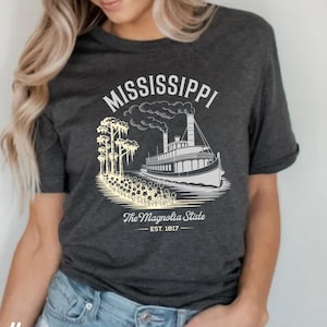 Magnolia State Sweatshirt: Vintage Mississippi Shirt, Southern Heritage