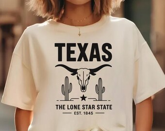 Retro Texas Shirt Texas Travel T-Shirt Vintage Texas Shirt Austin Texas Tee Western Travel Shirt Texas Gift