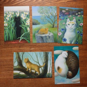 Set of 5 postcards image 1