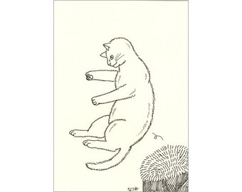 Drawing - Today's dream - ACEO card - 3.5 inch x 2.5 inch