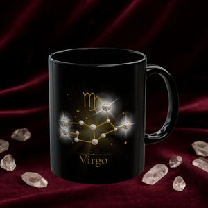Copy of Astrological Virgo Mug - Celestial Coffee Cup, Zodiac Gift, Astrology Lover&#39;s Drinkware, Horoscope Mug, Birthday Present