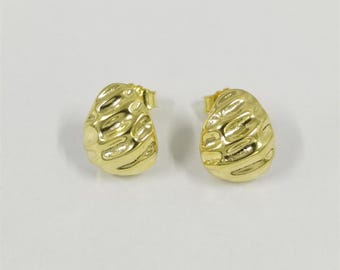 hoop earrings pandora rippled wide