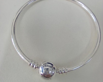 bracelet lion king pandora silver bangle