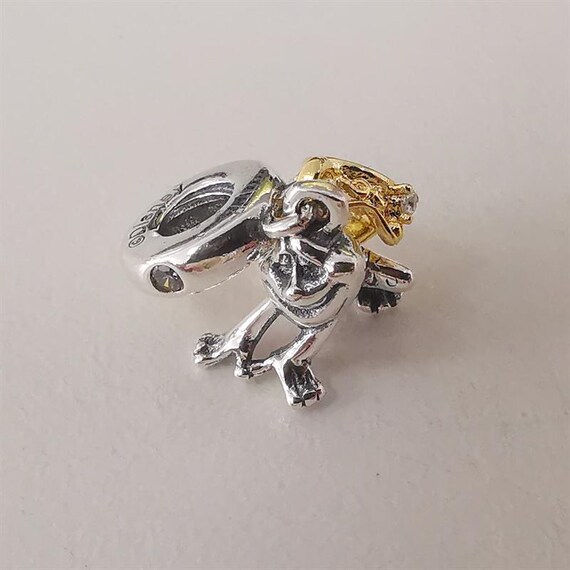 Silver Pandora Tiana Frog Prince Dangle Charm