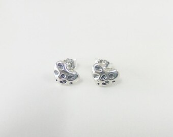 Pandora Heart Sterling silver stud earrings