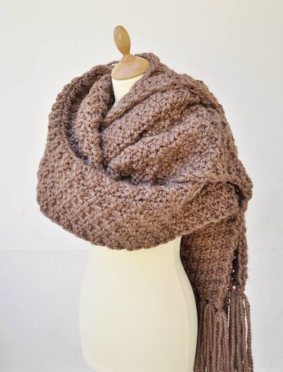 Lenny Inspired Scarf, Oversized Scarf, Extra Long Scarf  