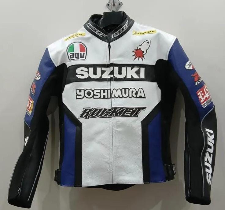 【GSXR・SUZUKI・YOSHIMURA】 ロゴ入りジャケット春・秋 GSXR・SUZUKI・YOSHIMURA】 ロゴ入りジャケット春・秋