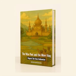 Digital Children’s Book: The Wise Poet and the Miser King | Magical Indonesian Tale | Bonus Coloring Pages | (1 Story from Wisp and Tale)