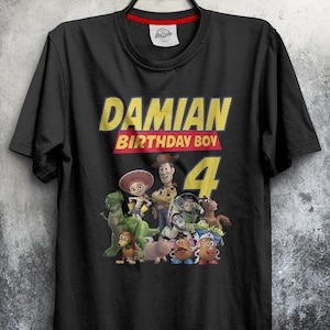 Custom Birthday Boy Png Toy Story, Birthday Girl Toy Story Jessie PNG, Custom Toy Story Png, Birthday Matching tee, PNG Instant Download