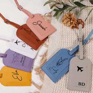 Leather luggage tags,Luggage tags personalized,luggage tag favor,luggage tags wedding,wedding favor,Bridesmaid Gift Destination Wedding Gift